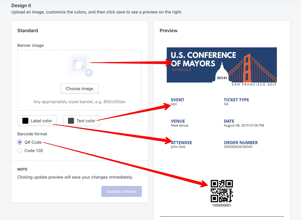 PDF event tickets in Shopify